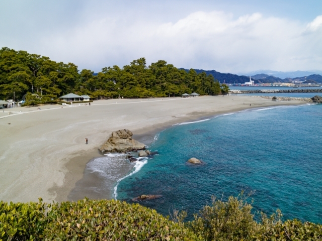高知県の風景：桂浜