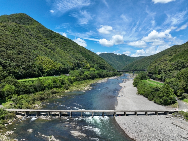 高知県の風景：四万十川